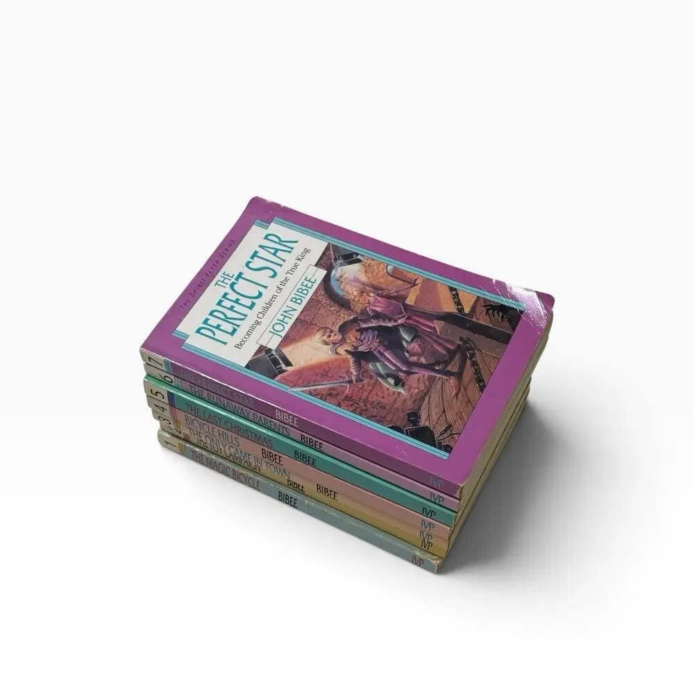 Spirit Flyer Series PBK Complete SET Vol. 1-7 John Bibee The Magic Bicycle Books
